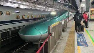 E5系U40編成東北新幹線はやぶさ107号盛岡行き東京駅23番線を出発
