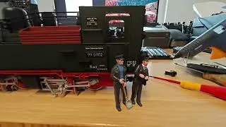 mXion Digitalisierung Train Line Pfiffi, Fiffi HSB Mallet + Spur G Figuren Einbau (Produktvideo)