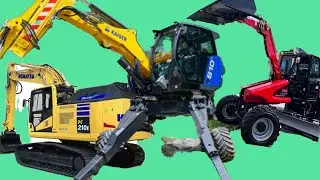 Learning About the NEWEST Construction Equipment | CONEXPO CON/AGG 2023 #construction #kids