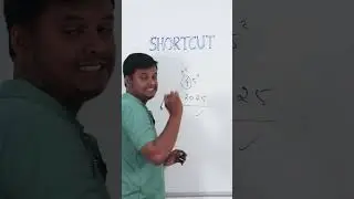 Shortcut to Find Squares of Numbers Ending in 5 !