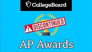 Every AP Award Collegeboard removed