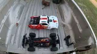Testing the turnigy rapid 4s on my ARRMA mojave 4s!