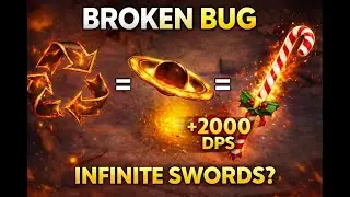 Broken bug in forge (infynity swords) #roblox #forge