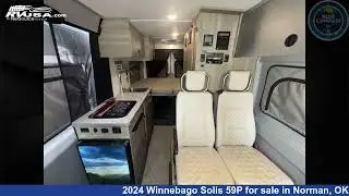 Phenomenal 2024 Winnebago Solis 59P Class B RV For Sale in Norman, OK | RVUSA.com