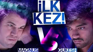 ADAYLAR TURNUVASINI Kazanan Gukesh, Magnus Carlsen ile MAÇ YAPTI!