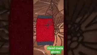 hand made gloves ❣️# youtube viral video 💞#beautiful knitting designs #