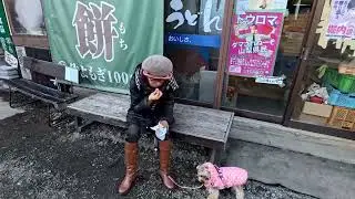 忍野八海で