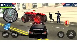 Crime City - Police Car Simulator | Chase the Offender Monster Car - Android Gameplay