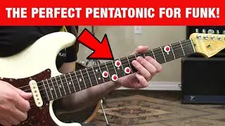 The PERFECT Pentatonic Shape for GREAT Funk Riffs!