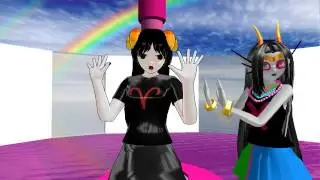 Aradia and Feferi Steady Boy