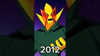 Evolution of Way Big, Swampfire and Echo Echo! #shorts #ben10 #evolution