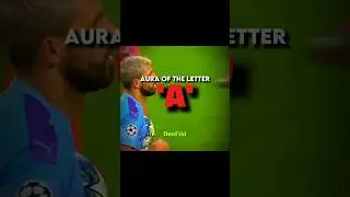 Aura of the letter A 🥶🔥 | #shorts