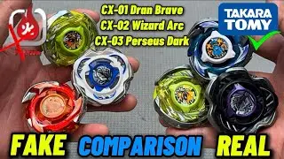 Flame Brand Fake CX Dran Brave & Wizard Arc & Perseus Dark Unboxing & Review! Takara Tomy Comparison