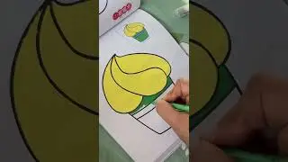 Color with me (Real Sounds) #asmr #art #artsupplies #markers #coloringbook #coloring
