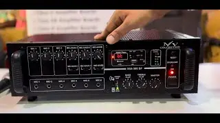 SSA-300 DP NEW BATTERY SE BHI CHALTA HAI AMPLIFIER JAGRAN KIRTAN SINGING KE LIYE /MV COLLECTION