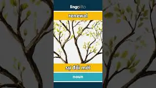 🇬🇧🇻🇳 renewal - sự đổi mới : learn English : h&atilde;y học tiếng Anh : vocabulary builder