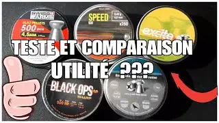 Quel plomb choisir? (Teste et comparaison de plomb de 4.5mm)