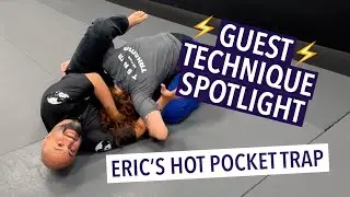 Eric's Hot Pocket Trap⚡️Jiu Jitsu w/ Jen Z⚡️Guest Technique Spotlight