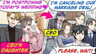The CEO’s Daughter Just Canceled Our Arranged Marriage! She Disses Me…[RomCom Manga Dub]