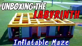 Unboxing Madness! Giant 30x30 Inflatable Maze Arrives!