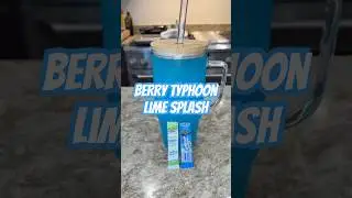 Berry blue meets zesty lime 🍈🌊 The ultimate tropical refresh in 40 oz! #watertok