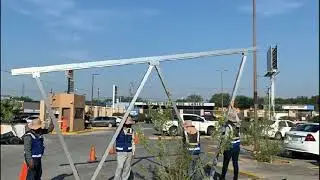 MG Solar Carport Mount System