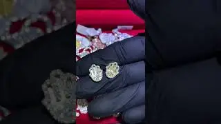 TraxNYC Review: 10k Yellow Gold Hamsa Diamond earrings #66552