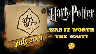 JULY 2021 GEEK GEAR WIZARDRY BOX UNBOXING | VICTORIA MACLEAN