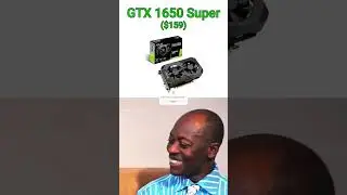 Рейтинг всех видеокарт серии GTX 16 #ПК #игры #мемы #видеокарты #смешное #шорты
