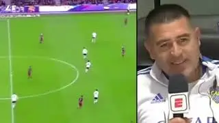 😨 Enga&ntilde;&oacute; al f&uacute;tbol | Riquelme habla de Busquets
