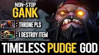 Timeless Pudge God Magnetic Hooks Non-Stop Ganking Midlane | Pudge Official