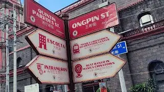 A walk around Chinatown in Binondo...The Chinatown in the Philippines is called Binondo, located....