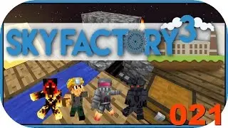 Minecraft ► Skyfactory 3 #21 Umbau der Siebstation (German / FULLHD)