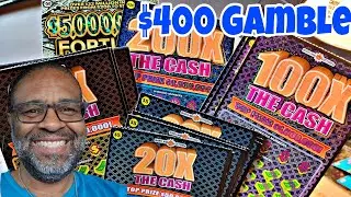 I tried $400 in X series Md Lottery Scratch Off Tickets #scratchers 