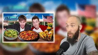 South African Reacts to Brits Try REAL Tex-Mex for the first time