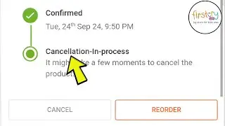How to Cancel Cash on Delivery Order in FirstCry Shopping App | Step by Step