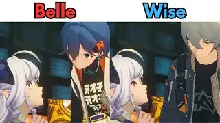 Wise vs Belle reaction to waking up beside Vivian 😭