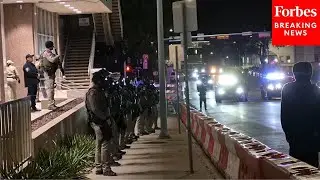 Protesters Take To The Streets Of Austin, Texas To Protest ICE Activities In Minnesota