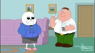 Peter Griffin meets Sans Undertale (not clickbait)