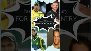 Fastest T20I Century for Each Country | World Record Holders 2025 🏏🔥 #cricketshorts #cricket