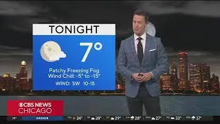 Chicago weather: Bitter cold with wind chills well below zero