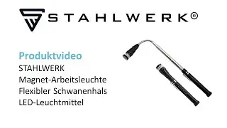 STAHLWERK Magnetische LED-Arbeitsleuchte