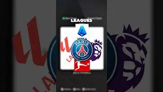I Put PSG on other Top Leagues&hellip;