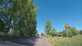 Sweden Driving - Nusnas to Mora - 8th June 2018