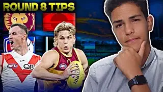 Round 8 AFL Tips + Predictions 2025