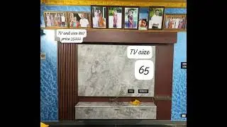 TV unit compressor wood price 35,000 TV size 65  murali 8122114302