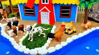 &ldquo;Cute DIY Mini Farm Animals 🐮🐔 | Tiny Handmade Farm Setup | Buffalo, Cow & Tractor Craft&rdquo;