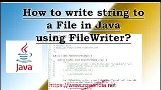 How to write string to a file in Java using FileWriter?