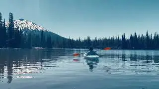 Kayaking at Sparks Lake 
