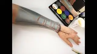 BodyPaint |Spiral lines |Ilusion 3D